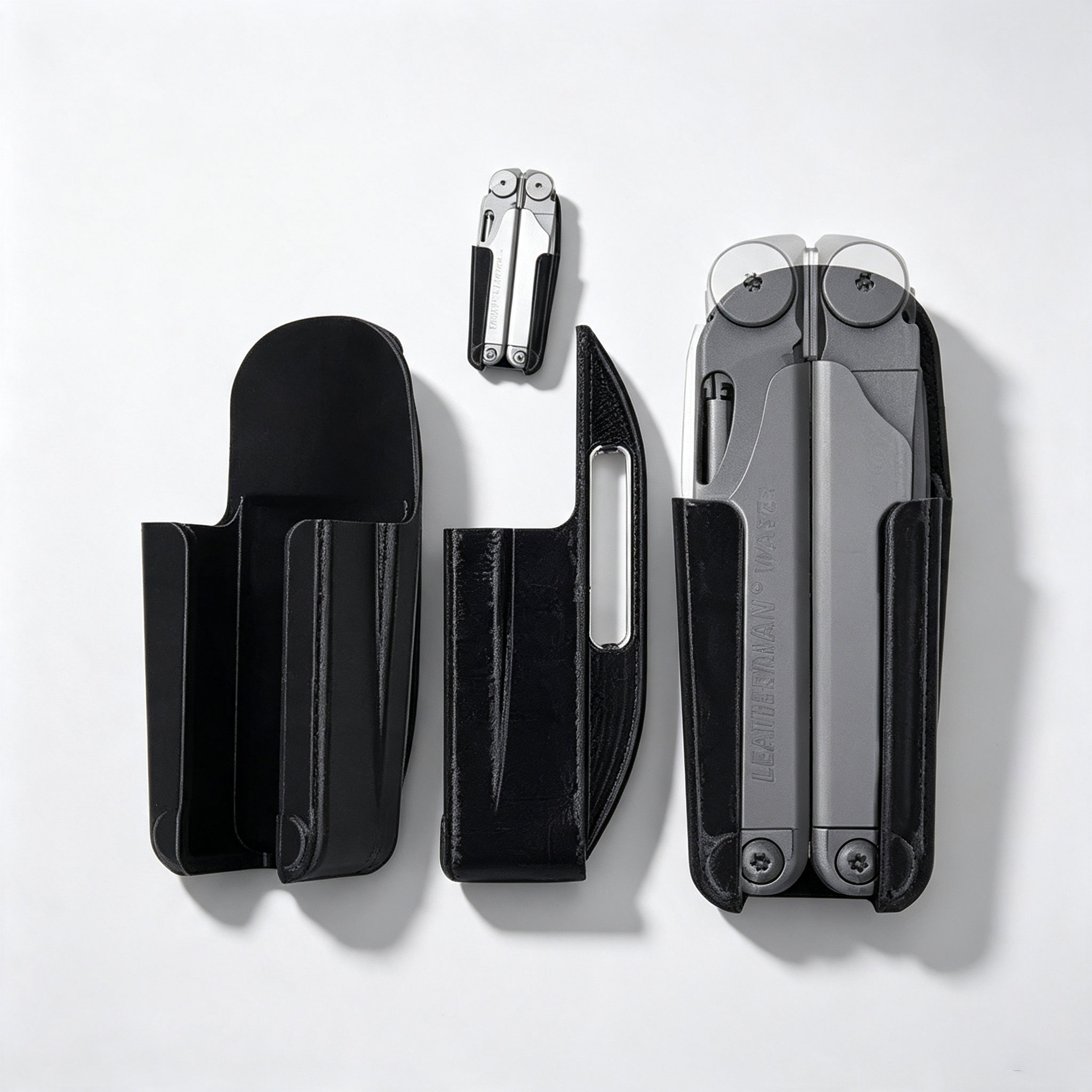 Edc Carry Clip - ซองใส่เครื่องมือป้องกันที่ใช้ร่วมกับ Leatherman Wave Multi-Tool พร้อมคลิปหนีบเข็มขัด ซองเก็บอุปกรณ์