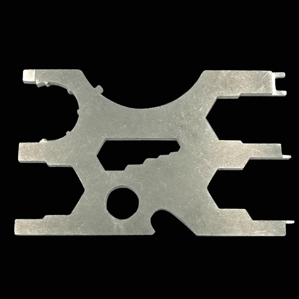Multitool Credit Card - ชุดไขควงสำหรับเรกูเลเตอร์ดำน้ำ ทำจากสแตนเลส 316 ชุดเครื่องมือซ่อมแซมอุปกรณ์ดำน้ำแบบมัลติทูล ขนาดเท่าบัตรเครดิต