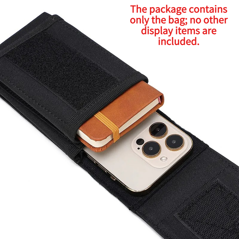 Edc Carry For Men - กระเป๋าโทรศัพท์สองชั้นแบบยุทธวิธี กระเป๋าคาดเอว MOLLE สำหรับผู้ชาย กระเป๋าเก็บของ EDC