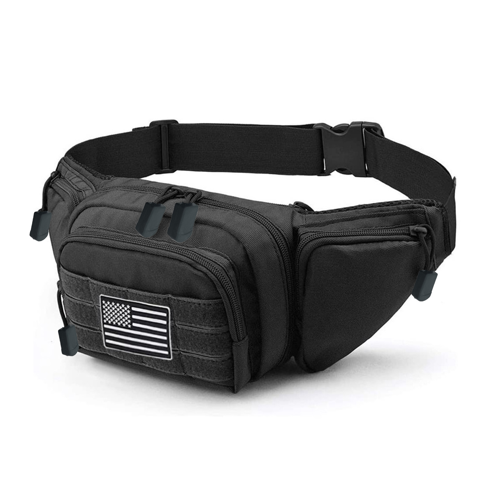 Edc Carry For Men - กระเป๋าคาดเอวแบบยุทธวิธี ซองใส่ปืนพกแบบซ่อน กระเป๋าคาดเอวกันน้ำ ระบบโมลล์ EDC สำหรับผู้ชาย