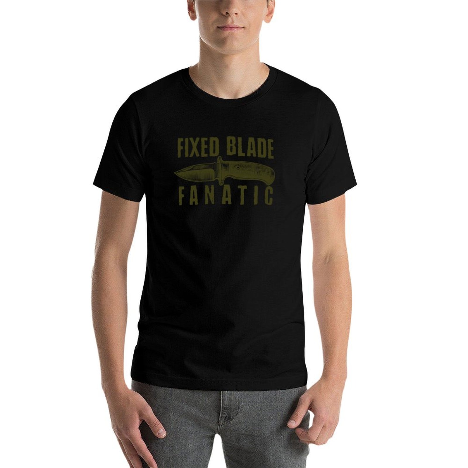 เสื้อยืด Fixed Blade Fanatic - - Edc Carry For Men บทวิจารณ์และราคา