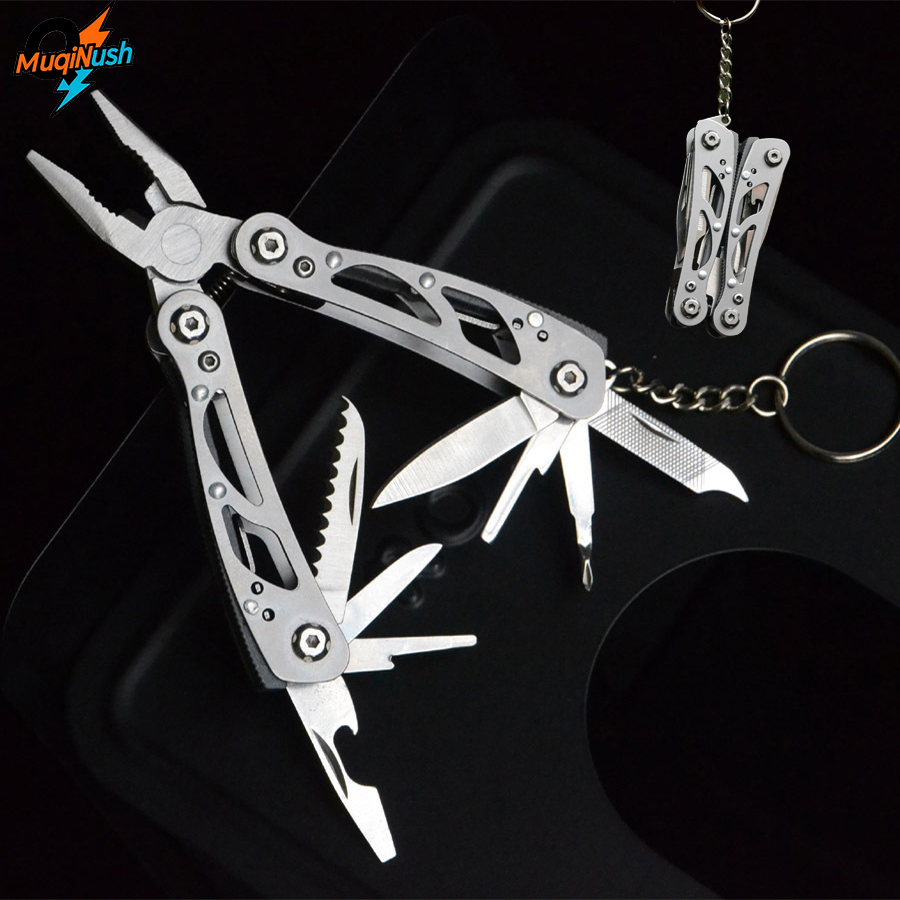 มัลติทูลพวงกุญแจขนาดเล็ก 12 in - Edc Carry Pliers บทวิจารณ์และราคา