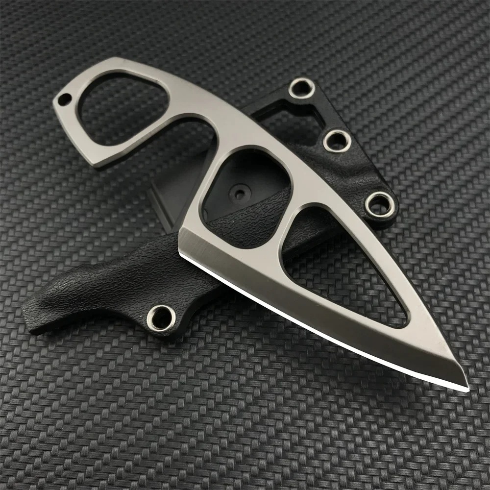 มีดคอแข็งแรงทนทาน ใบมีด 440C พ - Edc Carry Fixed Blade Knife บทวิจารณ์และราคา
