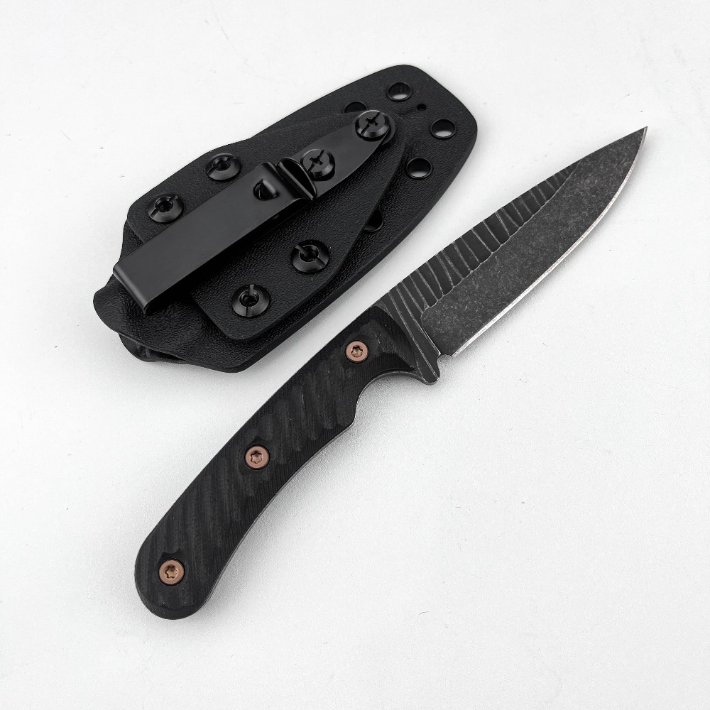 มีดบัชคราฟต์แบบฟูลแทง ใบมีด D2 - Edc Carry Fixed Blade Knife บทวิจารณ์และราคา