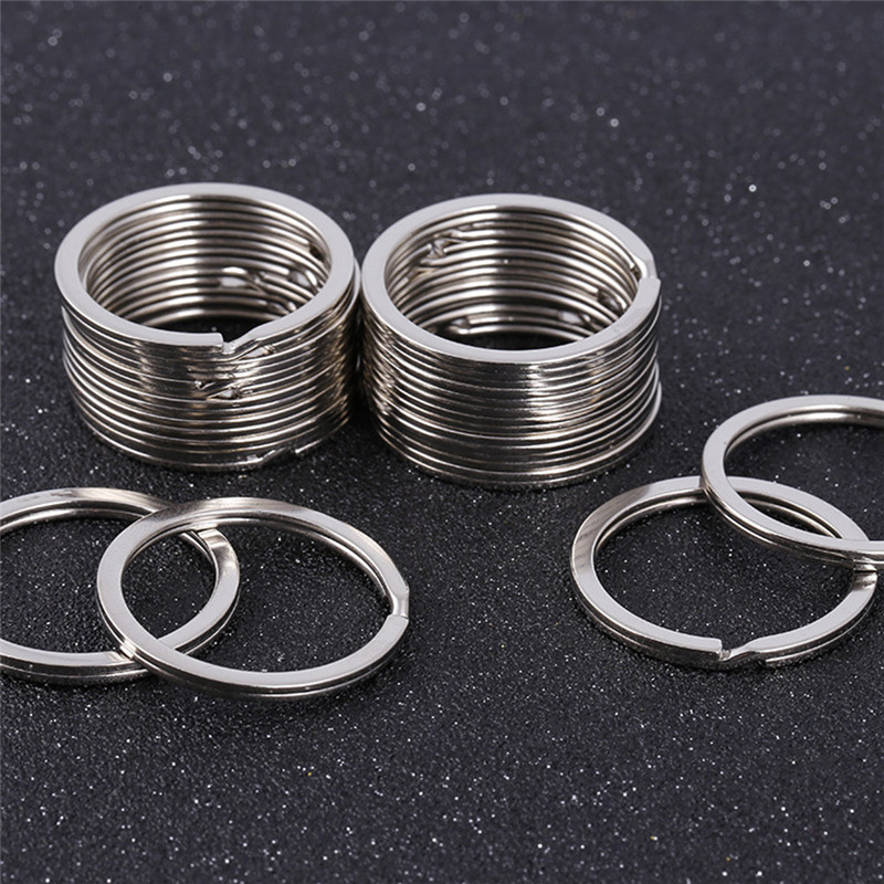 10pcs 28mm พวงกุญแจแหวนนิกเกิล - Compass Keychain Mini บทวิจารณ์และราคา