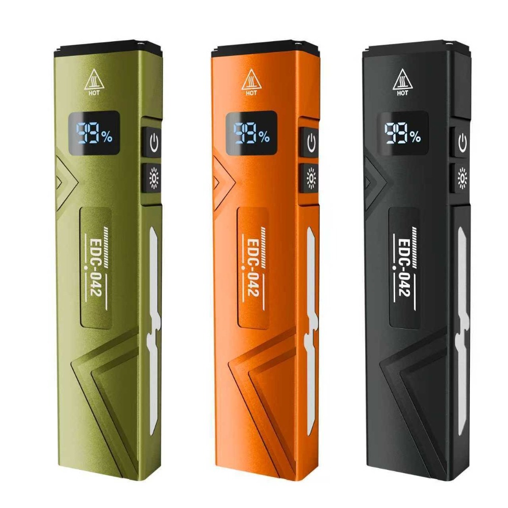 ไฟฉาย EDC แบบชาร์จไฟได้ แสง UV - Edc Carry Clip บทวิจารณ์และราคา
