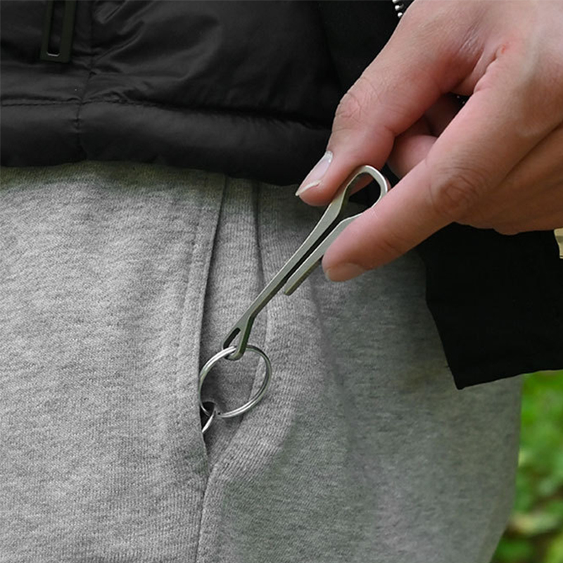 ยาว 73 มม.เรียบง่าย 304 สแตนเล - Edc Carry Clip บทวิจารณ์และราคา