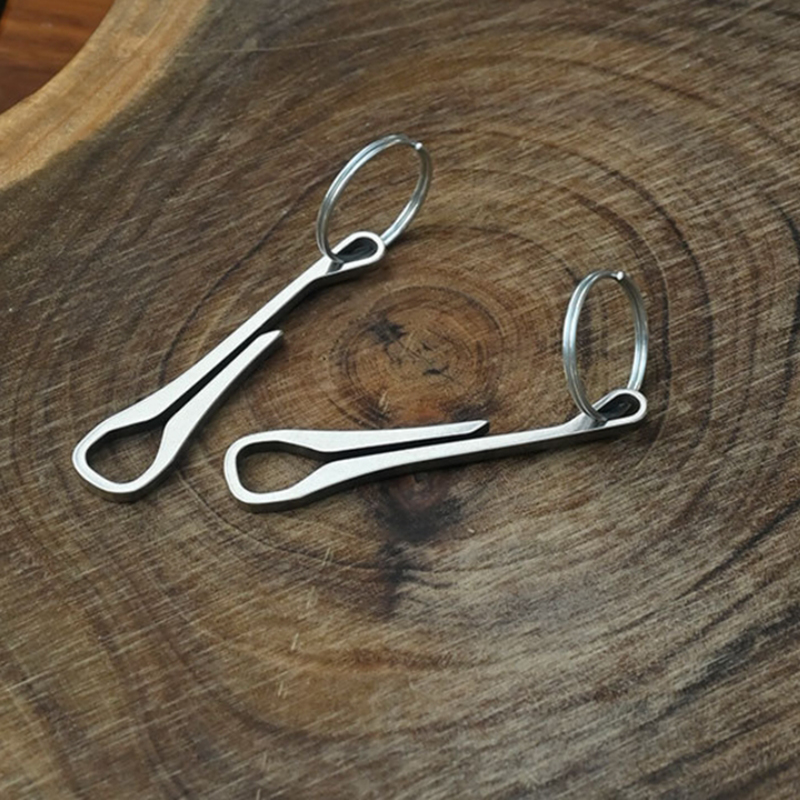 ยาว 73 มม.เรียบง่าย 304 สแตนเล - Edc Carry Clip บทวิจารณ์และราคา