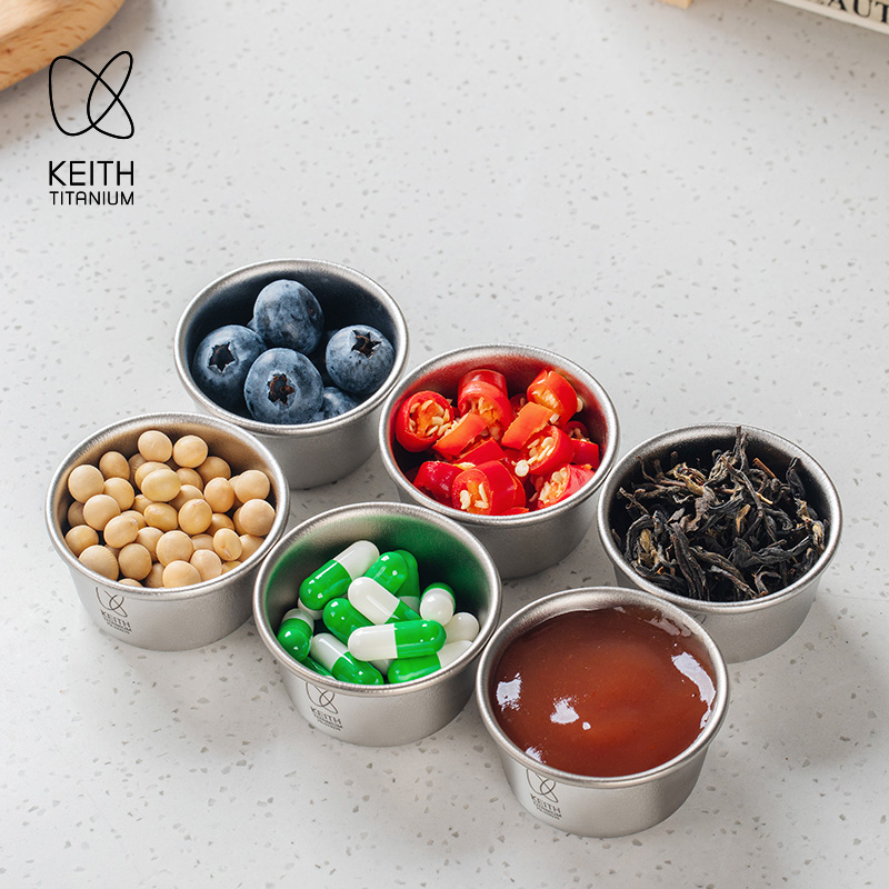 KEITH 4 ชิ้นมินิไทเทเนียมบริสุ - Appendix Carry Edc บทวิจารณ์และราคา