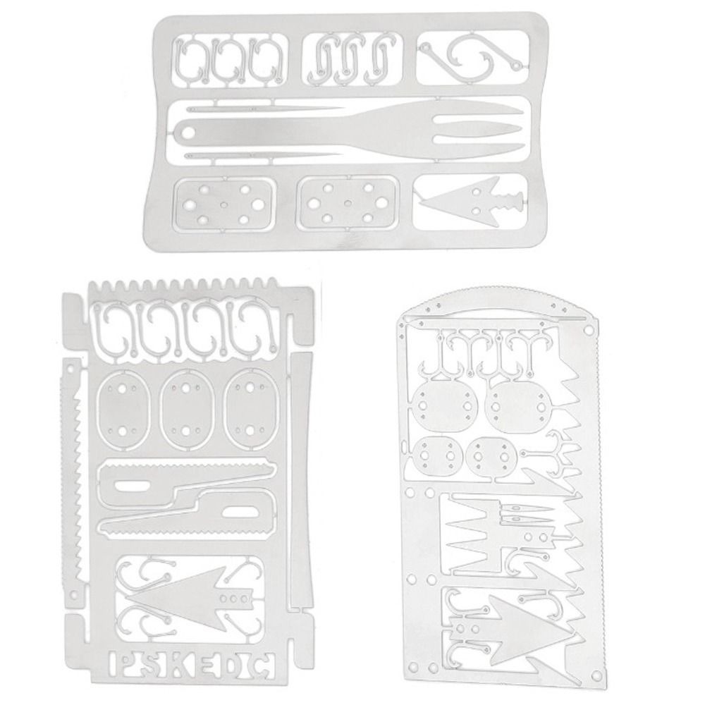 การ์ดอเนกประสงค์สำหรับตกปลา 6  - Multitool Credit Card บทวิจารณ์และราคา
