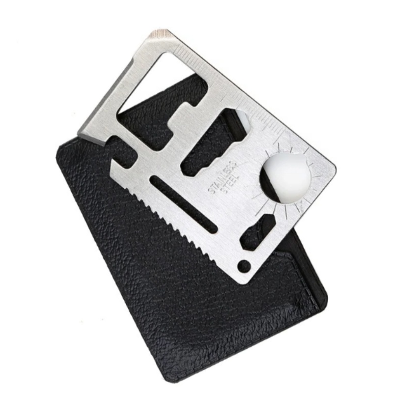 1 ชิ้น EDC มีดบัตรเครดิตสแตนเล - Multitool Credit Card บทวิจารณ์และราคา