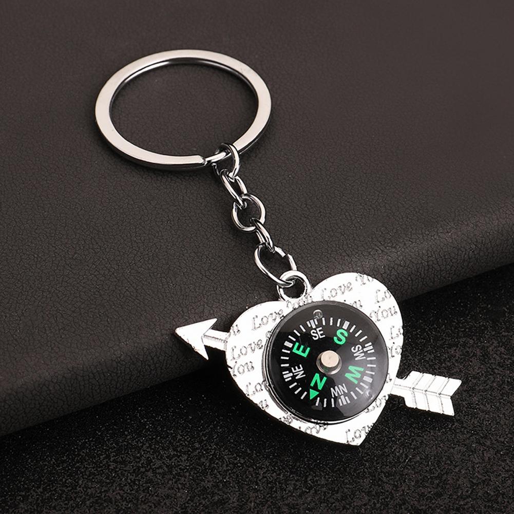 พวงกุญแจโลหะผสมขนาดเล็ก ดีไซน์ - Compass Keychain Mini บทวิจารณ์และราคา