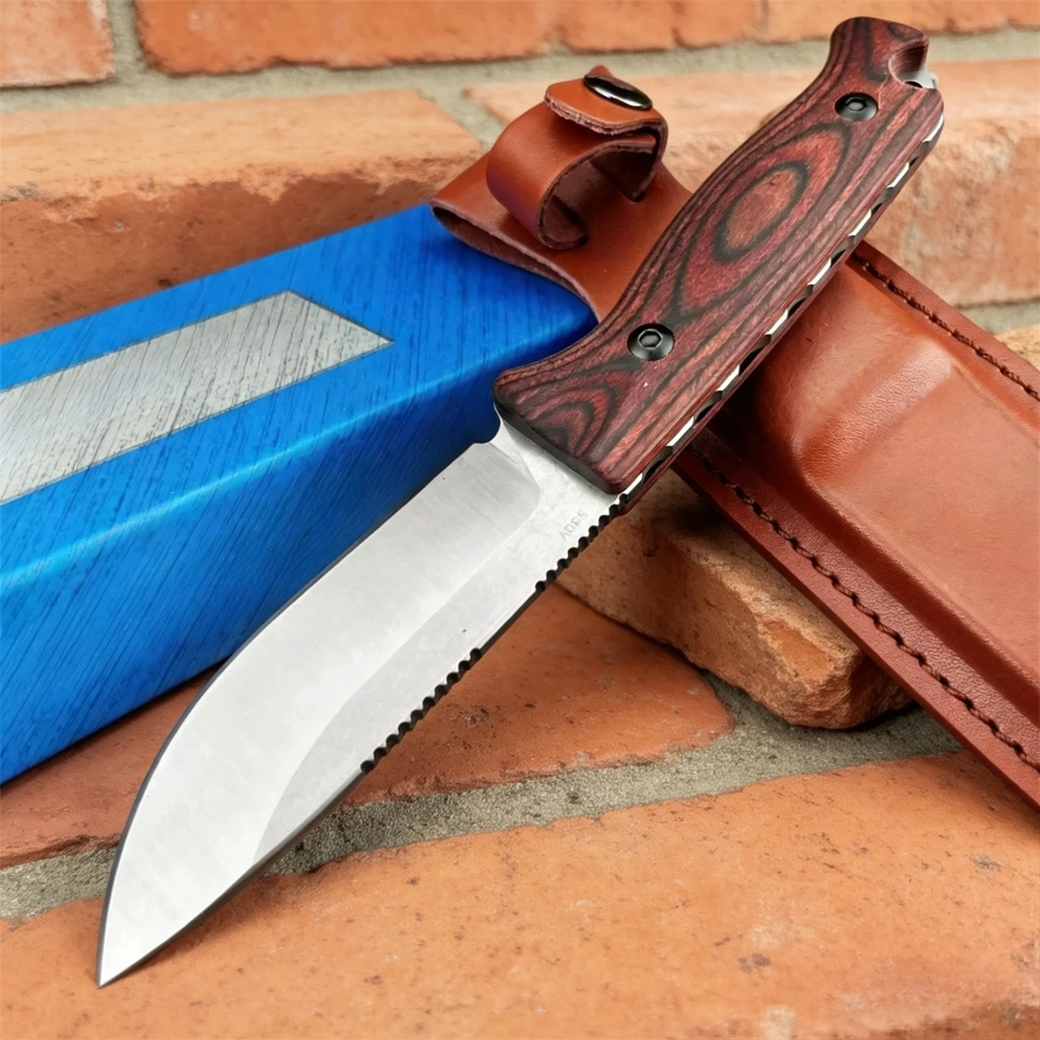 มีดใบตรงแบบฟูลแทง รุ่น 15002-2 - Edc Carry For Men บทวิจารณ์และราคา