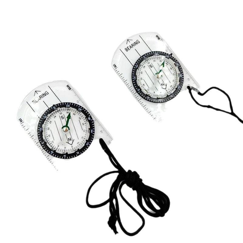 1 ชิ้น/2 ชิ้น เข็มทิศอะคริลิกใ - Compass Keychain Mini บทวิจารณ์และราคา
